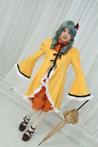 Rating: Safe Score: 0 Tags: 1girl bloomers braid kanaria long_hair solo standing twin_braids umbrella User: admin