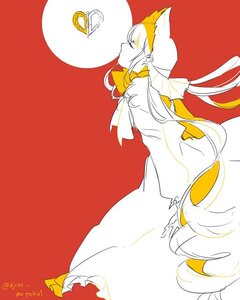 Rating: Safe Score: 0 Tags: 1girl animal_ears food from_side image long_hair profile red_background shinku solo User: admin