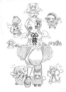Rating: Safe Score: 0 Tags: 6+girls >_< blush character_doll chibi closed_eyes curtsey dress drill_hair greyscale hat hina_ichigo hood image kanaria kirakishou long_hair long_sleeves monochrome multiple multiple_girls naruse_mamoru rozen_maiden shinku shoes short_hair smile souseiseki stepping suigintou suiseiseki tagme twintails white_background User: admin