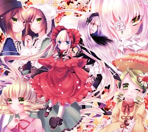 Rating: Safe Score: 0 Tags: 6+girls blonde_hair blue_eyes bow brown_hair dress drill_hair frills green_eyes hat hina_ichigo image kanaria long_hair long_sleeves looking_at_viewer multiple multiple_girls one_eye_closed pink_dress red_eyes shinku short_hair siblings silver_hair sisters smile souseiseki suigintou suiseiseki tagme twin_drills twins twintails yellow_eyes User: admin