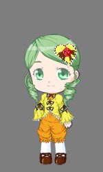 Rating: Safe Score: 0 Tags: 1girl drill_hair full_body green_eyes green_hair hair_ornament image kanaria looking_at_viewer pantyhose shorts smile solo standing twin_drills User: admin