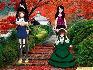 Rating: Safe Score: 0 Tags: 3girls autumn autumn_leaves black_legwear brown_hair closed_eyes dress hat heterochromia image leaf long_hair maple_leaf multiple_girls outdoors pair pantyhose shoes short_hair smile souseiseki standing suiseiseki thighhighs tree white_legwear User: admin