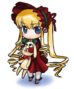 Rating: Safe Score: 0 Tags: 1girl blonde_hair blue_eyes blush bonnet bow bowtie chibi dress expressionless flower full_body hat hirai_yukio holding image kunkun long_hair long_sleeves looking_at_viewer red_dress rose rozen_maiden shinku sidelocks simple_background solo standing stuffed_animal stuffed_dog very_long_hair white_background User: admin