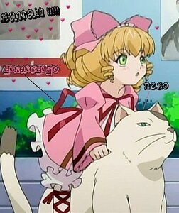 Rating: Safe Score: 0 Tags: 1girl animal blonde_hair blurry bow cat day depth_of_field dress drill_hair frills green_eyes hina_ichigo hinaichigo image long_sleeves outdoors petals pink_bow pink_dress solo standing User: admin
