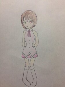 Rating: Safe Score: 0 Tags: 1girl bare_shoulders boots brown_hair dress full_body green_eyes heterochromia image looking_at_viewer red_eyes short_hair sleeveless sleeveless_dress solo souseiseki standing User: admin