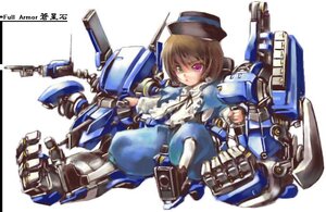 Rating: Safe Score: 0 Tags: 1girl auto_tagged blue_dress brown_hair dress frills full_body green_eyes gun hat heterochromia image long_sleeves red_eyes short_hair solo souseiseki top_hat weapon white_background User: admin