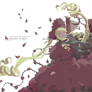 Rating: Safe Score: 0 Tags: 1girl blonde_hair bonnet capelet closed_eyes dress drill_hair flower green_hair hat image long_hair long_sleeves petals pink_flower pink_rose red_flower red_rose rose rose_petals shinku solo thorns twin_drills twintails vines User: admin