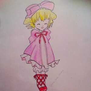Rating: Safe Score: 0 Tags: 1girl :d ^_^ arms_behind_back blonde_hair bow closed_eyes dress full_body hair_bow hina_ichigo hinaichigo image long_sleeves open_mouth pink_bow pink_dress pink_footwear puffy_sleeves red_footwear ribbon short_hair smile solo standing white_legwear User: admin