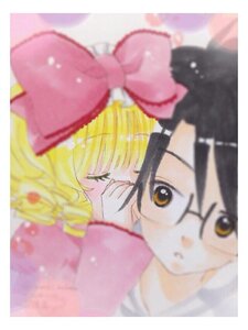 Rating: Safe Score: 0 Tags: 2girls black_hair blonde_hair blurry blurry_background blurry_foreground blush border bow closed_eyes depth_of_field hair_bow hina_ichigo hinaichigo image motion_blur multiple_girls photo pink_bow pink_dress pink_headwear sakurada_jun solo white_border User: admin