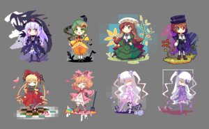Rating: Safe Score: 0 Tags: 6+girls blonde_hair blue_eyes bonnet bow brown_hair dress drill_hair flower full_body green_eyes green_hair hairband hat heterochromia hina_ichigo image kanaria long_hair multiple multiple_girls pink_bow purple_dress purple_eyes purple_hair shinku short_hair silver_hair smile souseiseki suigintou suiseiseki tagme twintails two_side_up very_long_hair wings yellow_eyes User: admin