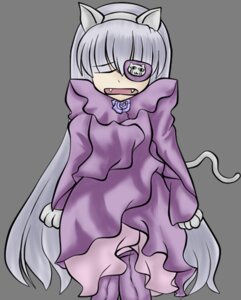 Rating: Safe Score: 0 Tags: 1girl animal_ears auto_tagged barasuishou cat_ears cat_tail dress hairband image long_hair open_mouth purple_dress sharp_teeth solo tail teeth User: admin