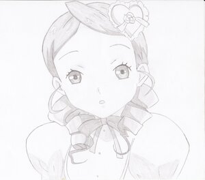 Rating: Safe Score: 0 Tags: 1girl blush bow dress greyscale image kanaria looking_at_viewer monochrome neck_ribbon puffy_sleeves ribbon solo striped striped_background vertical_stripes User: admin