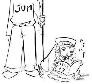 Rating: Safe Score: 0 Tags: 1girl auto_tagged bangs blush chibi closed_mouth dress greyscale hat holding image long_hair long_sleeves monochrome solo suiseiseki sweat very_long_hair white_background User: admin