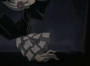 Rating: Safe Score: 0 Tags: 1girl dark frills image long_sleeves rose skirt solo suigintou User: admin