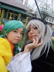 Rating: Safe Score: 0 Tags: 2girls building city flower long_hair multiple_cosplay multiple_girls realistic tagme User: admin