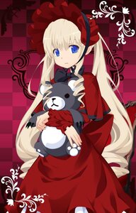 Rating: Safe Score: 0 Tags: 1girl argyle argyle_background argyle_legwear blonde_hair blue_eyes board_game bow checkered checkered_background checkered_floor chess_piece dress image long_hair perspective plaid_background red_dress red_theme shinku solo tile_floor tiles User: admin