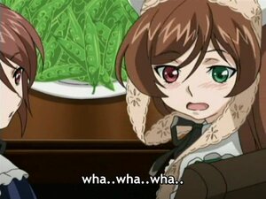Rating: Safe Score: 0 Tags: 2girls brown_hair frills green_eyes heterochromia image maid multiple_girls open_mouth pair red_eyes short_hair souseiseki suiseiseki User: admin