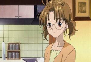 Rating: Safe Score: 0 Tags: 1girl auto_tagged bangs blurry brown_eyes brown_hair building closed_mouth collarbone glasses human indoors looking_at_viewer parted_bangs sakurada_nori screenshot shirt smile solo upper_body yellow_shirt User: admin