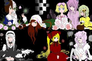 Rating: Safe Score: 0 Tags: 6+girls blonde_hair blue_eyes bow brown_hair dress eyepatch flower frills green_eyes hair_ornament hair_over_one_eye hat hina_ichigo image kanaria long_hair multiple multiple_girls pink_bow pink_hair purple_hair red_eyes rose shinku short_hair siblings silver_hair sisters souseiseki suigintou suiseiseki tagme top_hat twins twintails white_hair wings User: admin