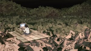 Rating: Safe Score: 0 Tags: 1girl black_hair checkered checkered_background checkered_floor from_above human sakurada_jun screenshot solo tile_floor tiles User: admin