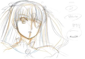 Rating: Safe Score: 0 Tags: 1girl barasuishou hair_ribbon image looking_at_viewer monochrome mouth_hold ribbon simple_background sketch solo white_background User: admin
