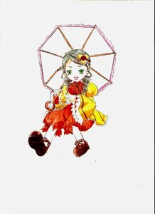 Rating: Safe Score: 0 Tags: 1girl :d bloomers dress flower full_body green_eyes green_hair hair_flower hair_ornament holding holding_umbrella image kanaria long_sleeves looking_at_viewer open_mouth parasol rain red_umbrella shared_umbrella shoes smile solo standing transparent_umbrella umbrella User: admin