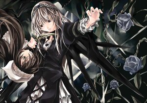 Rating: Safe Score: 0 Tags: 2girls black_dress black_wings brown_hair doujinshi doujinshi_#11 dress flower frills hairband image knife kurokoeda long_hair long_sleeves multiple multiple_girls outstretched_arm possible_duplicate ribbon rose rozen_maiden silver_hair suigintou suiseiseki white_flower wings User: admin