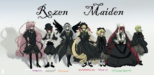 Rating: Safe Score: 0 Tags: 6+girls blonde_hair boots cane dress formal frills green_eyes green_hair hair_ornament hairband hat image long_hair megurine_luka multiple multiple_girls pink_hair shinku short_hair souseiseki suigintou suiseiseki tagme top_hat very_long_hair User: admin