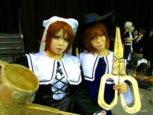 Rating: Safe Score: 0 Tags: 2girls brown_hair dress habit hat lips long_sleeves multiple_cosplay multiple_girls nun short_hair tagme User: admin