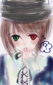 Rating: Safe Score: 0 Tags: 1girl blonde_hair blush frills green_eyes hariruri heart heterochromia image long_sleeves looking_at_viewer red_eyes short_hair solo souseiseki suiseiseki User: admin