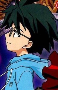 Rating: Safe Score: 0 Tags: 1boy black_eyes black_hair blurry close-up face human looking_away profile sakurada_jun simple_background smile solo spiked_hair upper_body User: admin