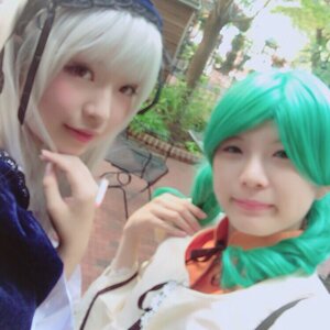 Rating: Safe Score: 0 Tags: 2girls 3d black_eyes blurry blurry_foreground closed_mouth depth_of_field lips multiple_cosplay multiple_girls photo realistic smile tagme User: admin