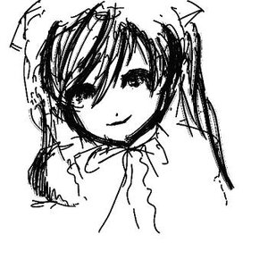 Rating: Safe Score: 0 Tags: 1girl blush greyscale image looking_at_viewer monochrome simple_background sketch smile solo suiseiseki twintails white_background User: admin