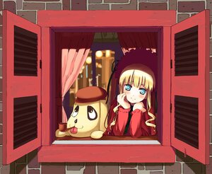 Rating: Safe Score: 0 Tags: 1girl aqua_eyes b-ginga blonde_hair blue_eyes blush bonnet bookshelf chin_rest curtains dress from_outside hat head_rest head_tilt image kunkun light_smile long_hair long_sleeves looking_at_viewer pipe red_dress rozen_maiden shinku solo stairs stuffed_animal stuffed_dog window User: admin