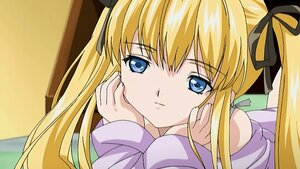 Rating: Safe Score: 0 Tags: 1girl bare_shoulders black_ribbon blonde_hair blue_eyes chin_rest face hair_ribbon image long_hair long_sleeves looking_at_viewer off_shoulder ribbon shinku solo twintails User: admin