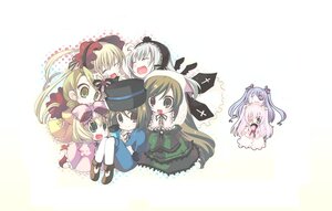 Rating: Safe Score: 0 Tags: 6+girls blonde_hair blue_eyes bow brown_hair closed_eyes dress green_dress green_eyes hairband hat hina_ichigo image kanaria long_hair multiple multiple_girls pink_bow pink_dress shinku short_hair siblings silver_hair sisters smile souseiseki suigintou suiseiseki tagme twins twintails very_long_hair wings User: admin