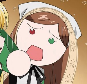 Rating: Safe Score: 0 Tags: bangs blonde_hair blush brown_hair dress flying_sweatdrops green_eyes head_scarf image long_hair multiple_girls open_mouth solo suiseiseki User: admin