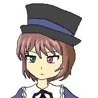 Rating: Safe Score: 0 Tags: 1girl brown_hair closed_mouth eyebrows_visible_through_hair hat image oekaki pixel_art red_eyes short_hair solo souseiseki transparent_background User: admin