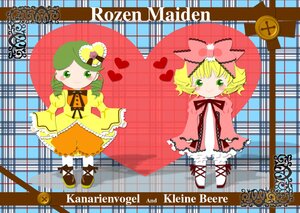 Rating: Safe Score: 0 Tags: 2girls blonde_hair blush bow dress frills green_eyes green_hair heart hina_ichigo hinaichigo image kanaria long_sleeves looking_at_viewer multiple_girls pair plaid_background short_hair smile yellow_dress User: admin