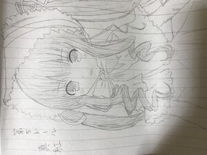 Rating: Safe Score: 0 Tags: 1girl blush bowtie dress image long_hair long_sleeves looking_at_viewer monochrome rain shinku sketch solo tears traditional_media umbrella upper_body User: admin