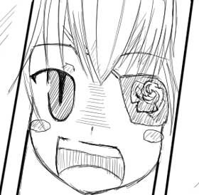 Rating: Safe Score: 0 Tags: 1girl barasuishou blush candy close-up greyscale image monochrome open_mouth solo User: admin