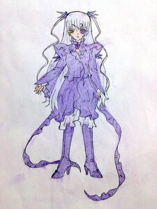 Rating: Safe Score: 0 Tags: 1girl barasuishou boots dress frills full_body hair_ornament heterochromia high_heel_boots high_heels image long_hair long_sleeves looking_at_viewer solo standing two_side_up very_long_hair yellow_eyes User: admin