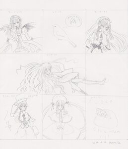 Rating: Safe Score: 0 Tags: boots dress drill_hair flower frills image long_hair long_sleeves monochrome multiple multiple_girls puffy_sleeves sketch standing suigintou tagme very_long_hair wings User: admin