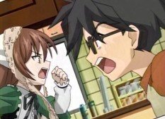 Rating: Safe Score: 0 Tags: 1boy apron auto_tagged black_hair brown_hair closed_eyes hat head_scarf image long_sleeves multiple_girls open_mouth profile sakurada_jun solo suiseiseki User: admin
