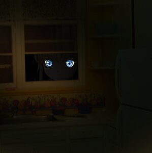 Rating: Safe Score: 0 Tags: 1girl blue_eyes box dark door image indoors no_humans peeking_out shinku solo User: admin