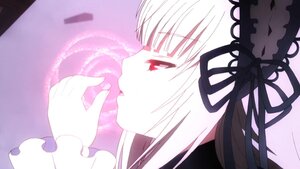 Rating: Safe Score: 0 Tags: 1girl bangs black_ribbon dress frills from_side hair_ribbon hairband image long_hair profile red_eyes ribbon solo suigintou User: admin