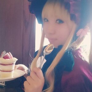 Rating: Safe Score: 0 Tags: 1boy blonde_hair blue_eyes food fork fruit shinku solo strawberry User: admin