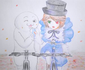 Rating: Safe Score: 0 Tags: 1girl brown_hair confetti green_eyes hat heterochromia image open_mouth red_eyes short_hair solo souseiseki suiseiseki traditional_media User: admin