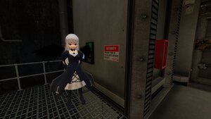 Rating: Safe Score: 0 Tags: 1girl bangs black_dress black_legwear boots building dress image indoors long_hair long_sleeves looking_at_viewer solo standing suigintou white_hair window User: admin