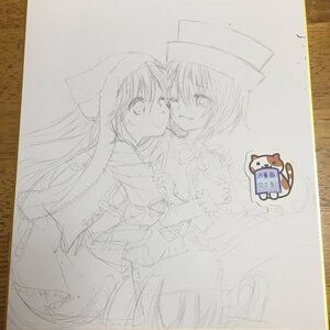 Rating: Safe Score: 0 Tags: 2girls ;d dress hat image long_hair long_sleeves looking_at_viewer monochrome multiple_girls one_eye_closed open_mouth pair photo short_hair siblings sisters smile souseiseki suiseiseki yumeki_kokoro User: admin
